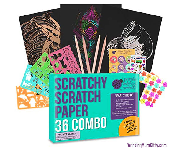 Scratch Paper Combo Art Set