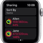 Apple Watch share