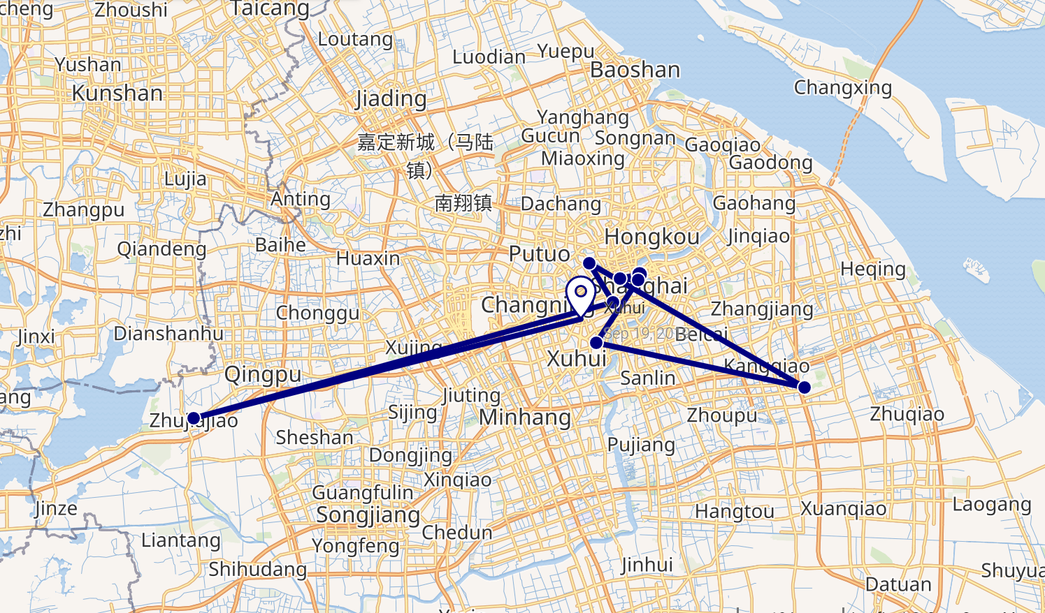 Shanghai Travel Map